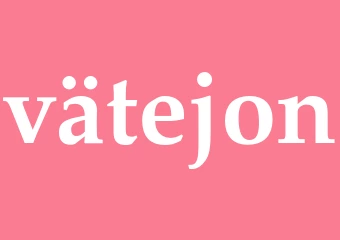 Synonym vätejon