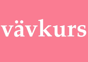 Synonym vävkurs