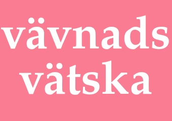Synonym vävnadsvätska