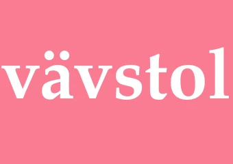 Synonym vävstol