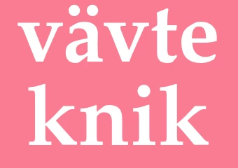 Synonym vävteknik