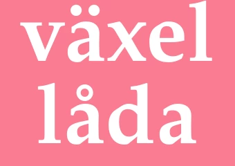 Synonym växellåda