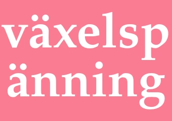Synonym växelspänning
