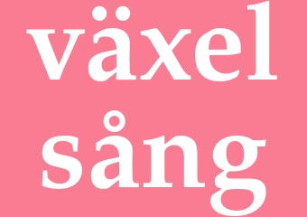Synonym växelsång