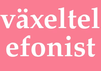 Synonym växeltelefonist