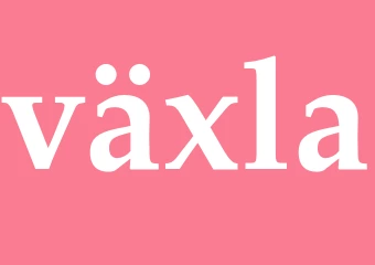 Synonym växla