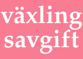 Synonym växlingsavgift