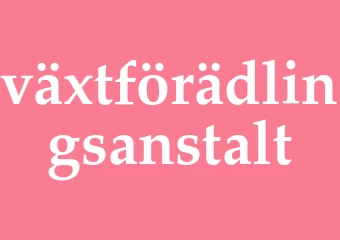 Synonym växtförädlingsanstalt