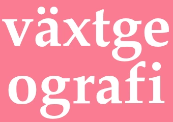 Synonym växtgeografi