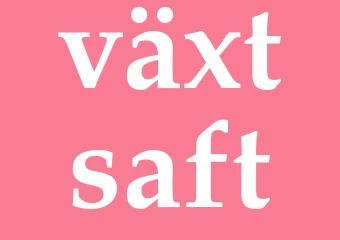 Synonym växtsaft