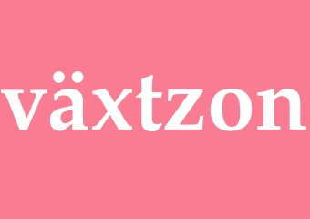 Synonym växtzon