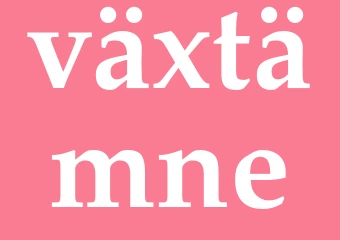 Synonym växtämne