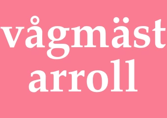 Synonym vågmästarroll