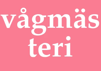 Synonym vågmästeri