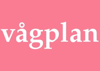 Synonym vågplan