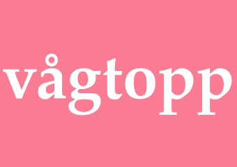 Synonym vågtopp