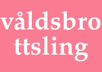 Synonym våldsbrottsling