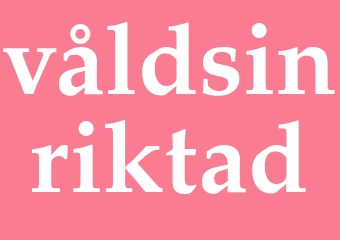 Synonym våldsinriktad