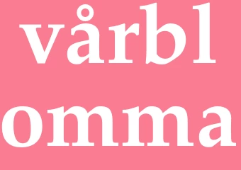 Synonym vårblomma