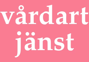 Synonym vårdartjänst