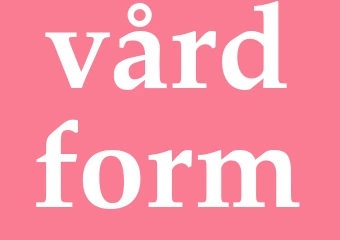 Synonym vårdform