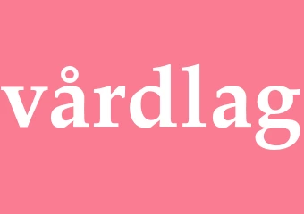 Synonym vårdlag