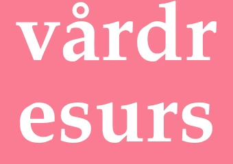 Synonym vårdresurs