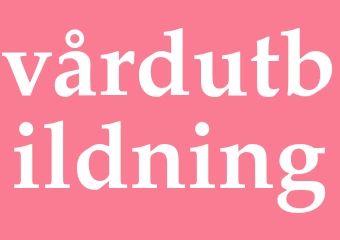 Synonym vårdutbildning