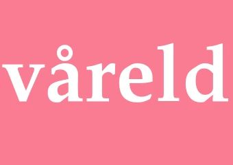 Synonym våreld