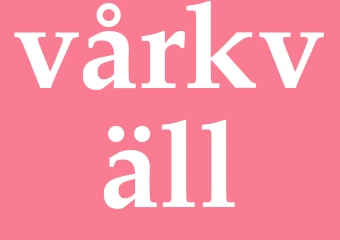Synonym vårkväll