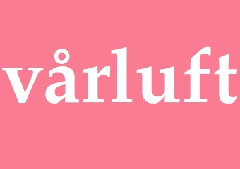Synonym vårluft