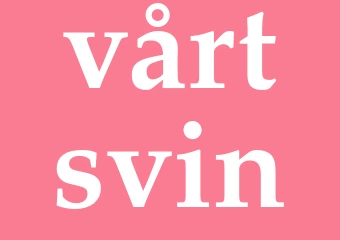Synonym vårtsvin