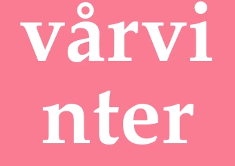 Synonym vårvinter