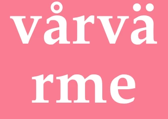 Synonym vårvärme