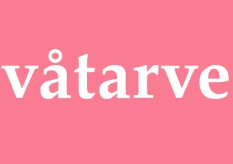 Synonym våtarve