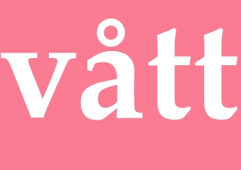 Synonym vått