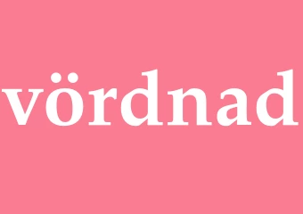 Synonym vördnad