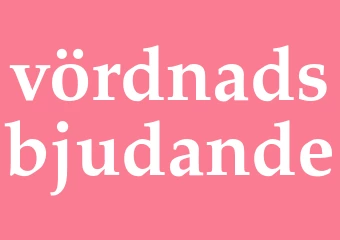 Synonym vördnadsbjudande