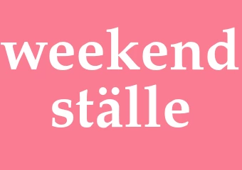 Synonym weekendställe