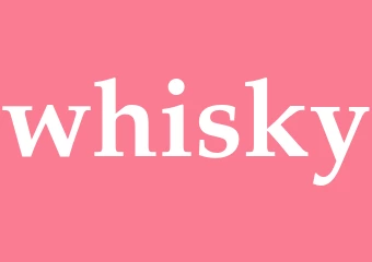 Synonym whisky