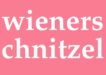 Synonym wienerschnitzel