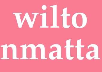 Synonym wiltonmatta