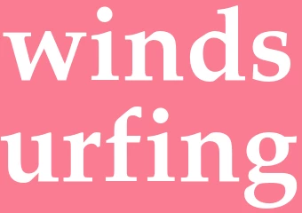Synonym windsurfing