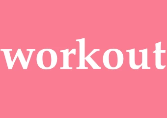 Synonym workout