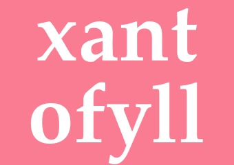 Synonym xantofyll