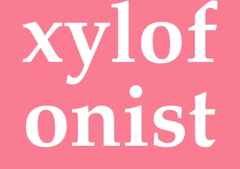 Synonym xylofonist