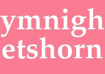 Synonym ymnighetshorn