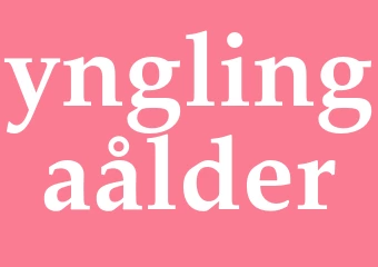 Synonym ynglingaålder