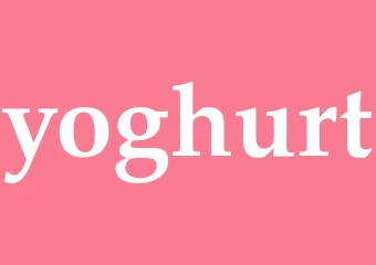 Synonym yoghurt