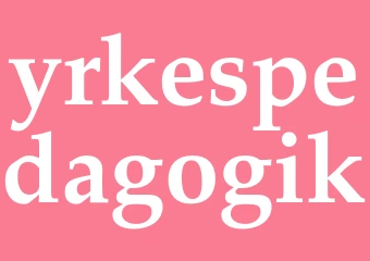 Synonym yrkespedagogik